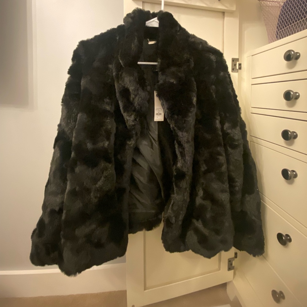 Francesca’s Fuzzy Jacket!
